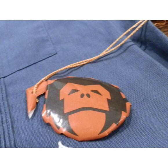 Howler Brothers Midnight Blue Guayabera Shirt Men's Size Medium NWT READ - Picture 4 of 5